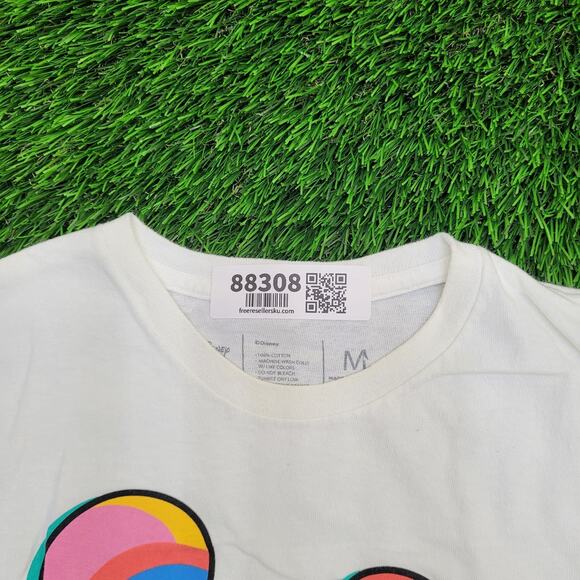Disney x NEFF Mickey Mouse Shirt Medium 19x26 White - Picture 8 of 15